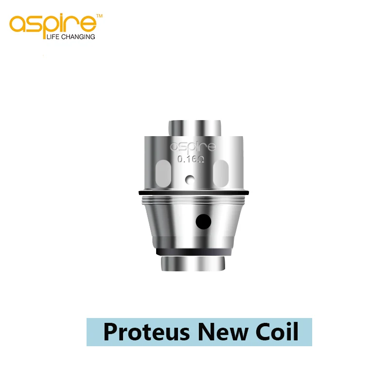 

Original Aspire New Proteus Coil 0.16ohm Penta Proteus E-hookah Coil Head for Aspire Proteus E-hookah Kit 18ml Version