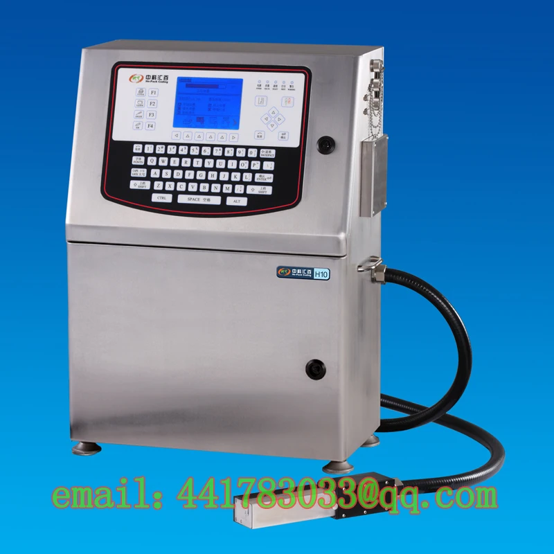 

H10 ink printer Food bags Coder Production date printer Dot character printer