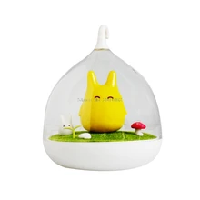 Newest Design Night Lamp Totoro Cute Portable Touch Sensor USB LED Lights For Baby Bedroom Sleep Lighting Art Decor -B119