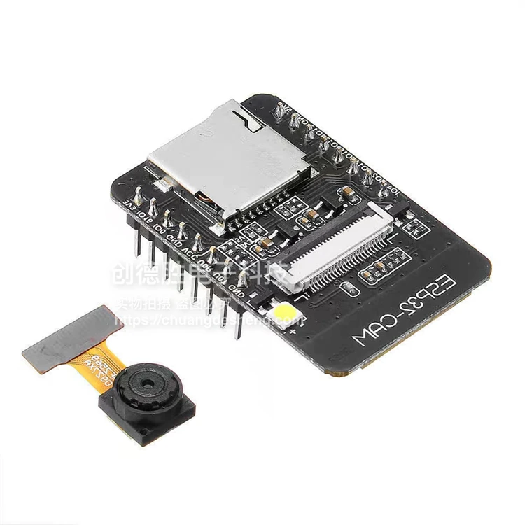 

ESP32-CAM ESP-32S WiFi Module ESP32 serial to WiFi ESP32 CAM Development Board 5V Bluetooth with OV2640 Camera Module
