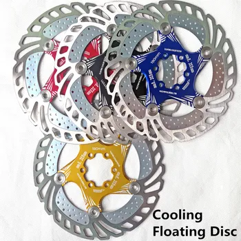 

MTB Bicycle Cooling Floating Disc Brake 180mm Eight Inch Disc Mountain Bike Brakes Sisc180-S1