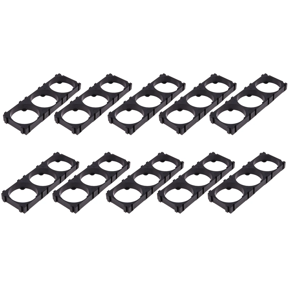 

10pcs/lot 32650 3x Battery Holder Bracket Cell Safety Anti Vibration Plastic Battery Holder