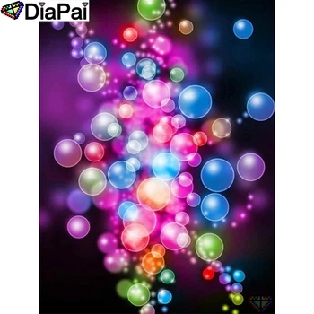 

DIAPAI 5D DIY Full Diamond Embroidery "Color bubble" Diamond Painting Cross Stitch Rhinestone Home Decoration A26461