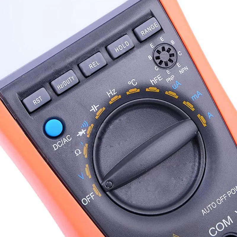 Цифровой мультиметр Autorange FLUKE True RMS аналоговый бар VC97 31/2 AC DC R C F Temp 3 3/4 тестер