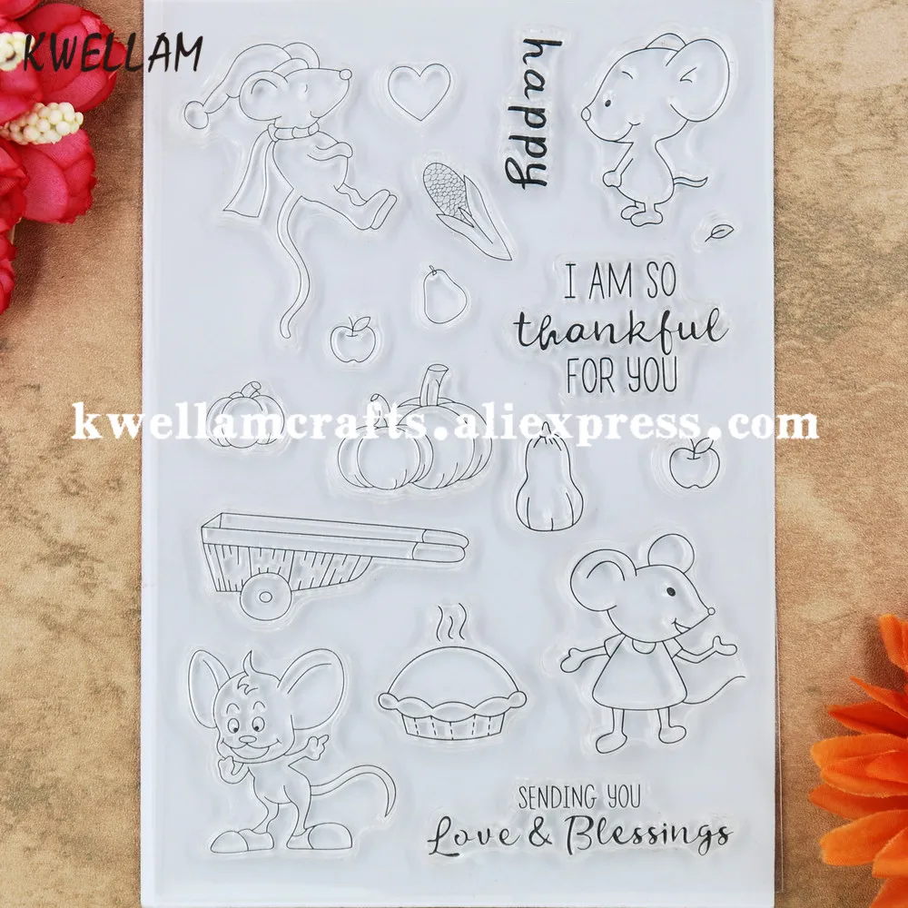 KWELLAM Sweet Girl Work Hard Be Nice you can Believe Heart Clear Stamps for Card Making Decoration and DIY Scrapbooking