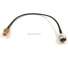 1 шт. F male-Sma типа «мама» Connetcor радиочастотный коаксильный кабель RG174 20 см для 3g антенна