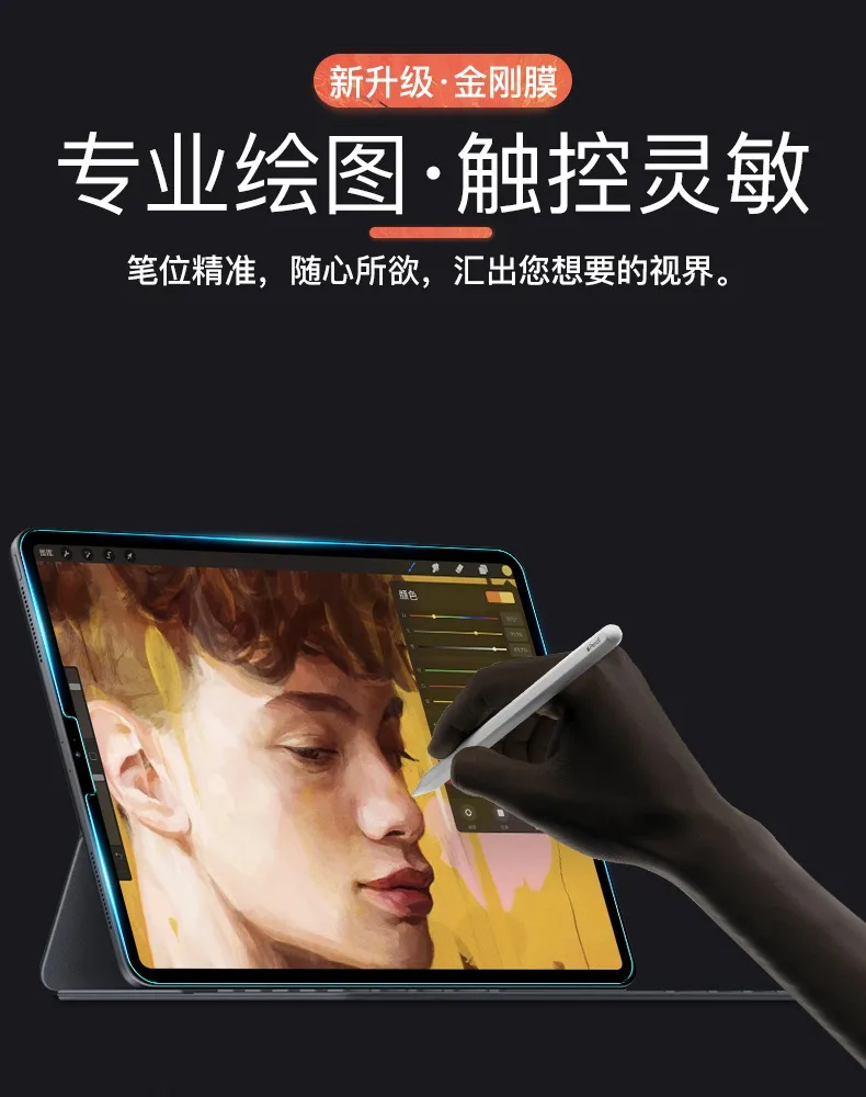 

3D screen soft protective film For iPad Pro 2018 iPad 5/6 Scratchscreen Protector for iPad Pro 10.5/Air 2019/mini 4/5 Hydrogel