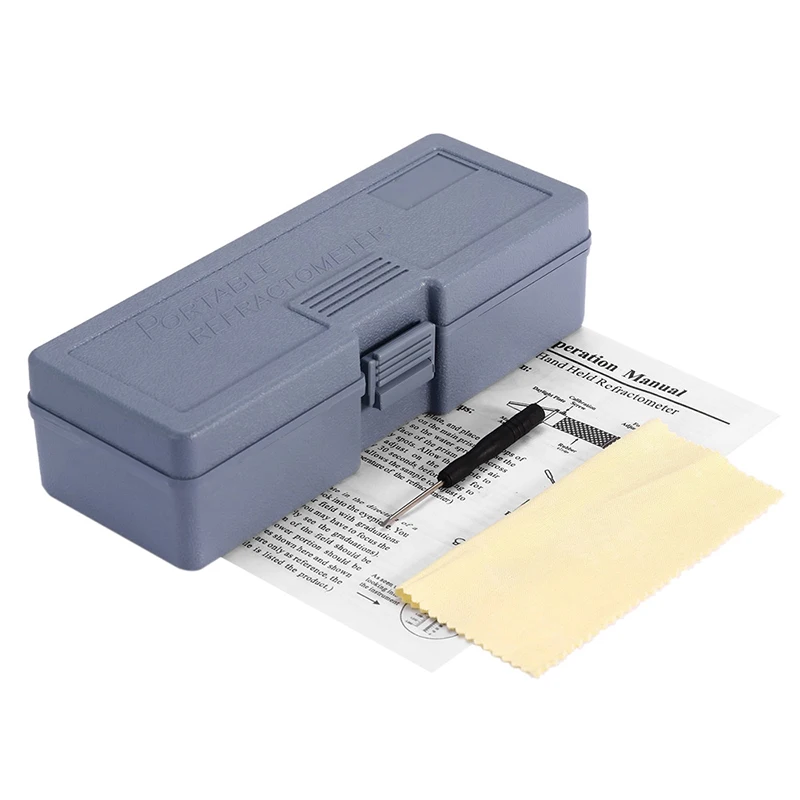 

Refractometer Sea Salinity meter 0~10% salt water concentration Aquarium Handheld Mariculture Breeding Gravimeter
