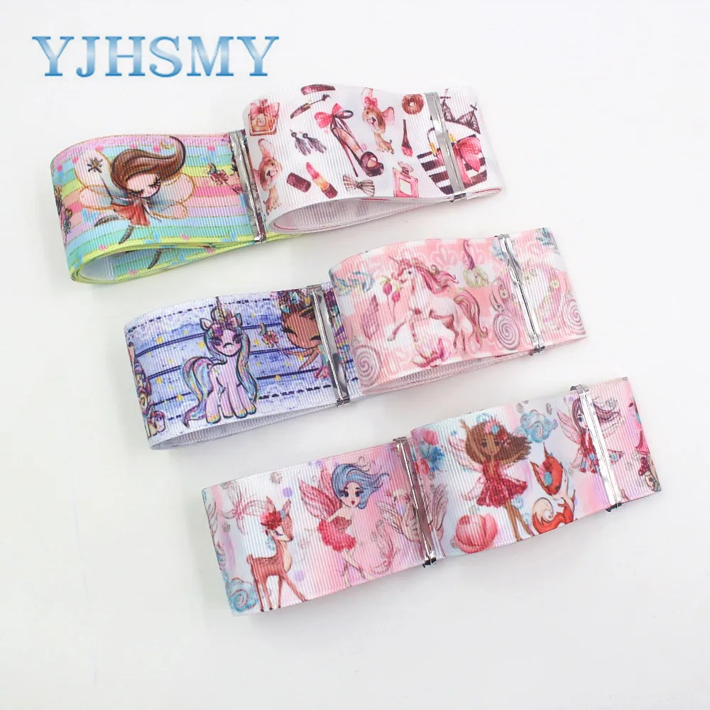 YJHSMY I-19720-1639 38 мм 5 ярдов Рождественская Термотрансферная корсажная лента бант
