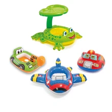 Плавательный круг лягушка надувные тент Плавание ming сиденья малыш младенческой ПВХ Плавание бассейн плавательный пояс для плавания бассейн аксессуары для детей