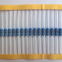 100 шт. 2,7 Ом 1/4W 2.7R металлического пленочного резистора 2.7ohm 0,25 W 1% по ограничению на использование опасных материалов в производстве