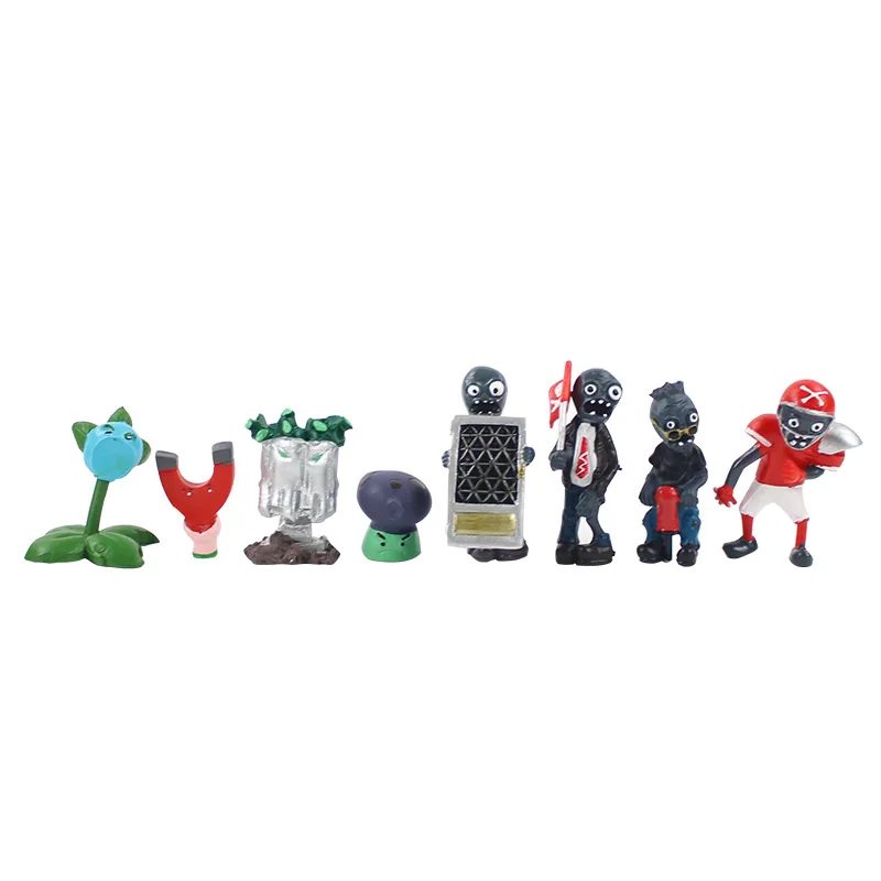 14 styles Plants vs Zombies PVZ Toy Plants Zombies PVC Action Figures Toy Doll Set for Collection Party Decoration