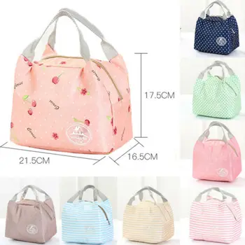 

Portable Travel Thermal Insulated Cooler Bag Lunch Box Picnic Carry Tote Pouch