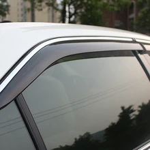 Для Toyota Camry 2012 2013 Пластиковый оконный козырек Дождь Защита от солнца защита дефлектор отделка 4 шт. автомобильный Стайлинг