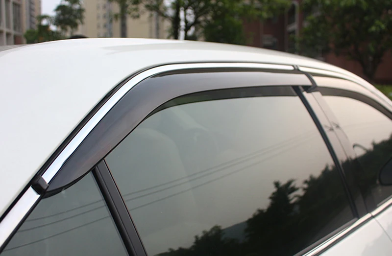 4 шт. пластиковый козырек от дождя и солнца для Toyota Camry 2012 2013 2014 2015 2016|Лепнина
