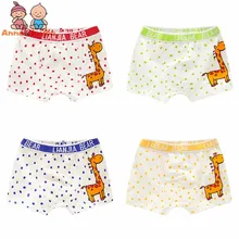 4 Pcs lot font b Boy b font Boxer Shorts Children font b Underwear b font