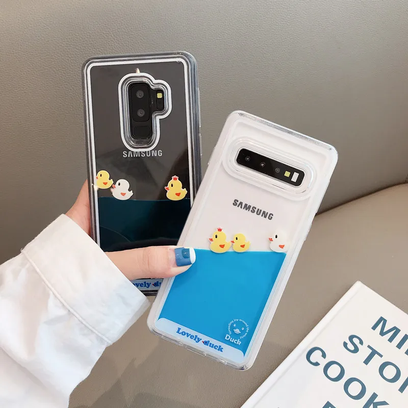 DCHZIUAN чехол для телефона samsung Galaxy S10 Plus S10E S8 S9 Plus милый мягкий силиконовый прозрачный чехол