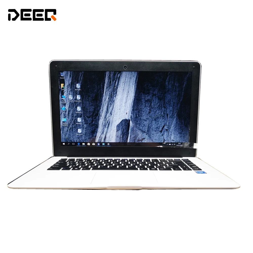 Achat 2018 windows 10 Intel Celeron N3450 14 pouce 6g RAM 64 gb MEM 1366X768 p ordinateur portable construit dans bluetooth wifi caméra ultra mince calculer