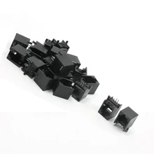 Jfbl 10X 20 штук RJ11 6P4C компьютер Интернет сети PCB гнездо черный