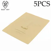 5 шт. Skin Практика татуировки 3D Косметическая Перманентный макияж кожи лица силиконовые для ручного Microblading ручка иглы татуировки аксессуар