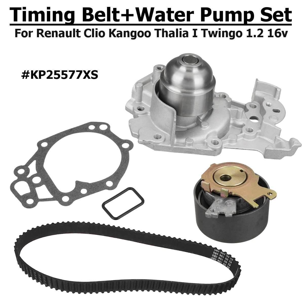 1.2 16v Gates Timing Belt+Water Pump #KP25577XS For Renault Clio Clio Grandtour Kangoo Modus/Grand Modus Thalia Thalia I