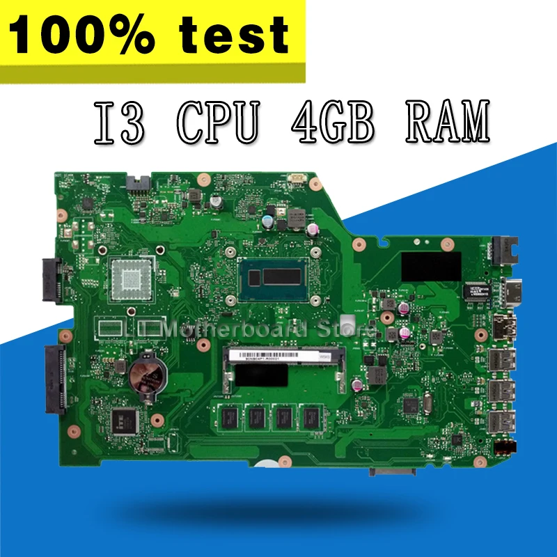 

X751LA Motherboard i3 cpu 4GB For ASUS X751L X751LD X751LK X751LX K751L Laptop motherboard X751LA Mainboard X751LA Motherboard