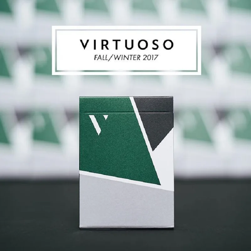 Virtuoso Осень зима 2017 FW17 игральные карты от The Virts новое издание Премиум класс для