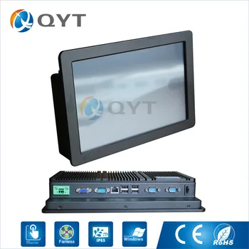 

Fanless 11.6" All In One PC Touch Screen Low power consumption Inter N2807 1.6GHz 3RS232 1RJ-45