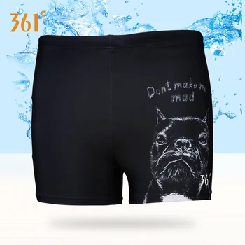 

361 Plus Size Men Swimming Trunks Pool Black Tight Swim Shorts Men Swimwear Boy Swimsuit Male Swimming Pants Quick Dry Bather