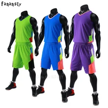 Высококачественная индивидуальная баскетбольная форма для мужчин, набор для бега, для колледжа, для взрослых, баскетбольные майки, спортивные костюмы, большие размеры, EU M-4XL