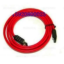 10pcs 100pcs Sata to Esata Data Cable Wire With Shrapnel Outer Mobile Hard Disk 2m Red
