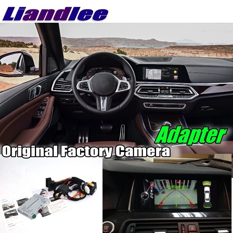 

Liandlee Car Reverse Rear Back Up Camera Interface Adapter Decoder Kits For BMW X5 F15 G05 2013~2019 NBT EVO System Upgrade