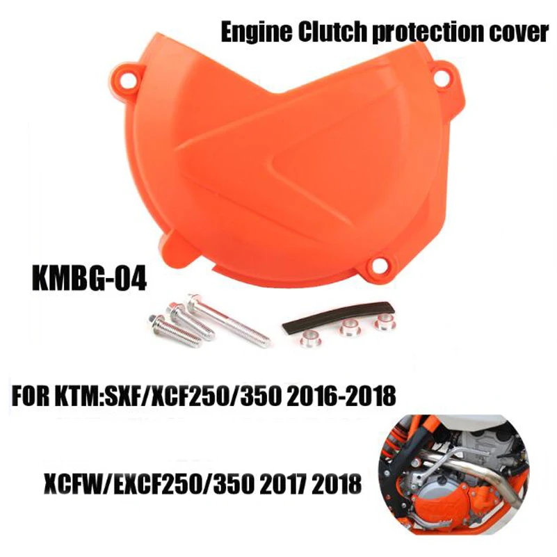 

Motorcycle Engine Clutch protection cover for KTM 250 350 SXF XCF XCF-W EXC-F 2017-2018 Motocross Free shipping