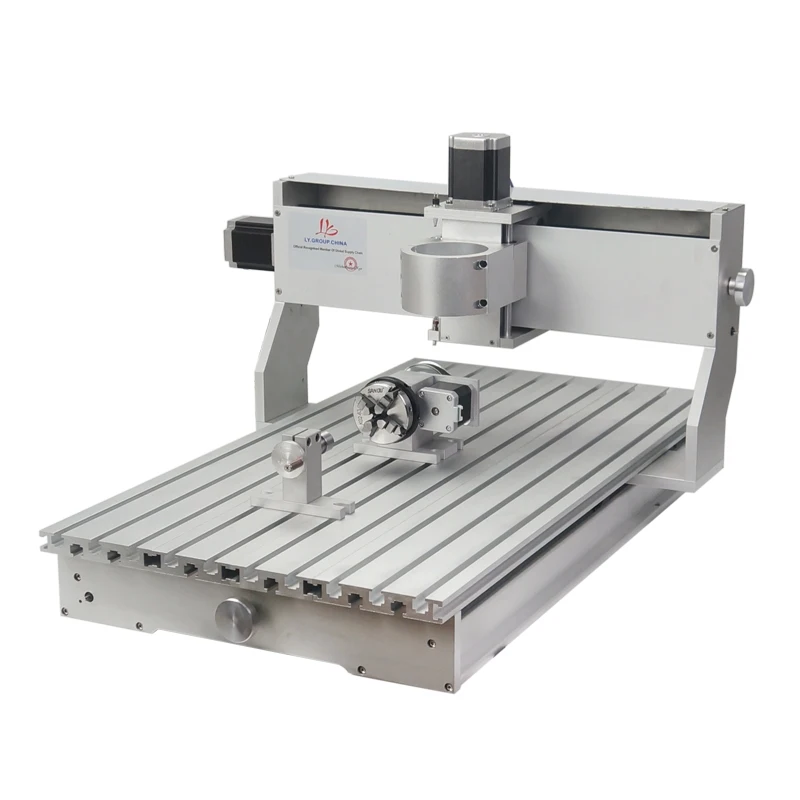 

Ball Screw 3 4 Axis CNC Engraving Machine Frame DIY CNC Suitable For CNC Router 6040 2.2KW Spindle fixture 80mm
