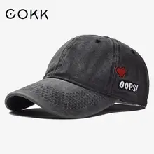 COKK бейсбольная кепка женская шляпа для папы Женская бейсболка кепка s шапки для мужчин Мужская винтажная Кепка женские спортивные хлопковые шапочки с надписью Gorras