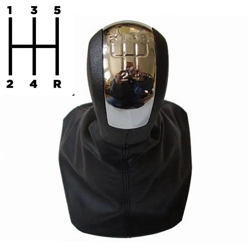 

Car Gear Shift Knob For Skoda Octavia 2 A5 MK2 2004 2005 2006 2007 2008 2009 2010 Auto Gear Shift Collars Leather Boot