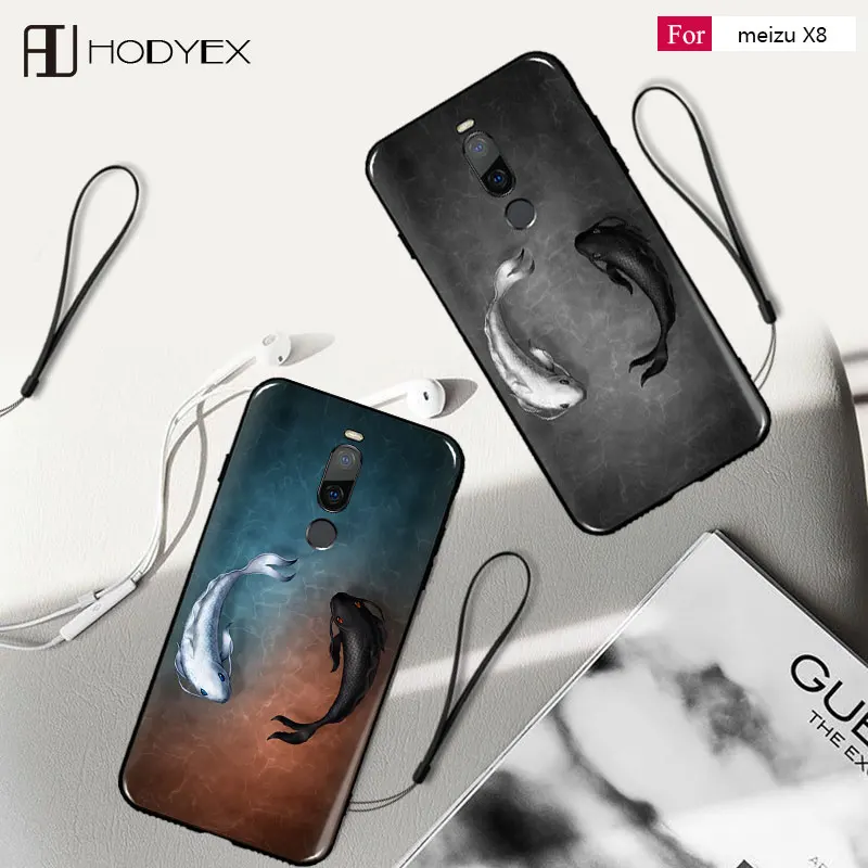 

meizu X8 Case,Silicon Fashion trend Painting Soft TPU Back Cover for meizu x8 X 8 protect Phone cases