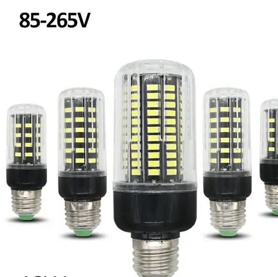 

E27 LED Light E14 AC85-265V More Bright Corn Bulb lamp led Bombillas 3W 5W 7W 9W 12W 15W led Energy saving lights