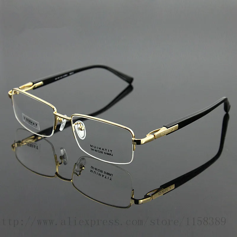 100 Pure Titanium Optical Eyeglasses Frame men Ultralight Prescription