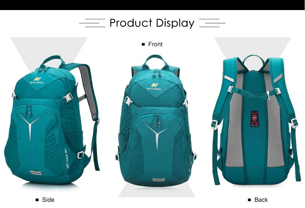 NEVO RHINO 30L Outdoor Climbing Nylon Water-resistant Sports Backpack