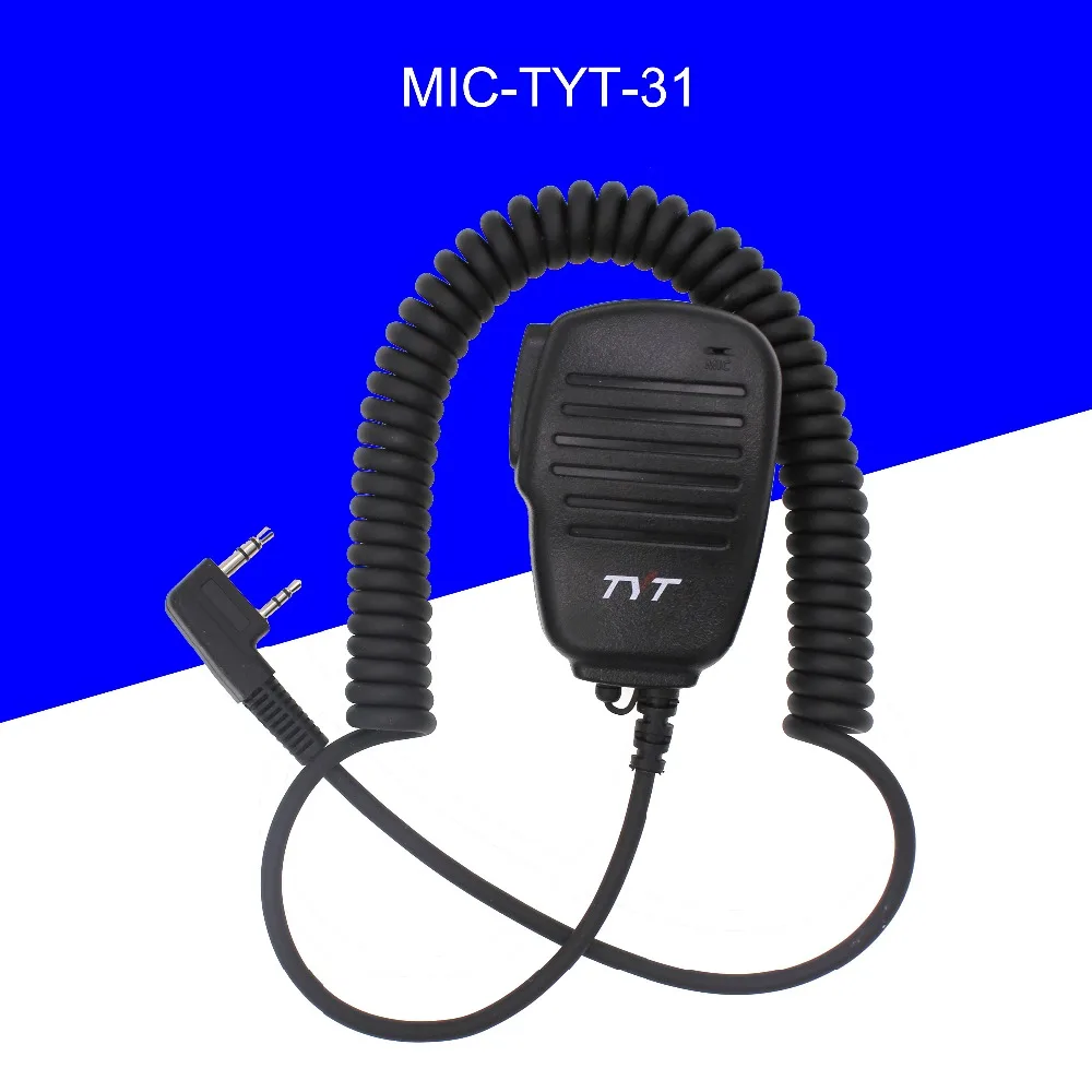 

TYT Handheld Radio Microphone Speaker MIC For Tyt Two Way Radio TH-F8 TH-UV8000D MD-380 Walkie Talkie