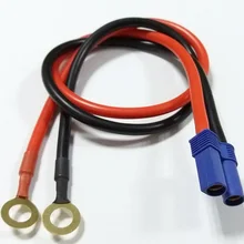 EC5 штекер для O типа терминала 50A/3239/10AWG медный шнур кабель для RC автомобиль вертолет мульти-вертолет бустер автомобильный аккумулятор стартер