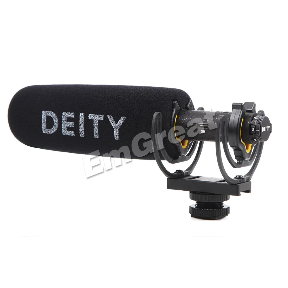 Deity V-Mic D3 Pro Супер кардиоидный конденсаторный микрофон на камеру Запись микрофон с сумкой для DSLR камеры DV видеокамеры смартфон