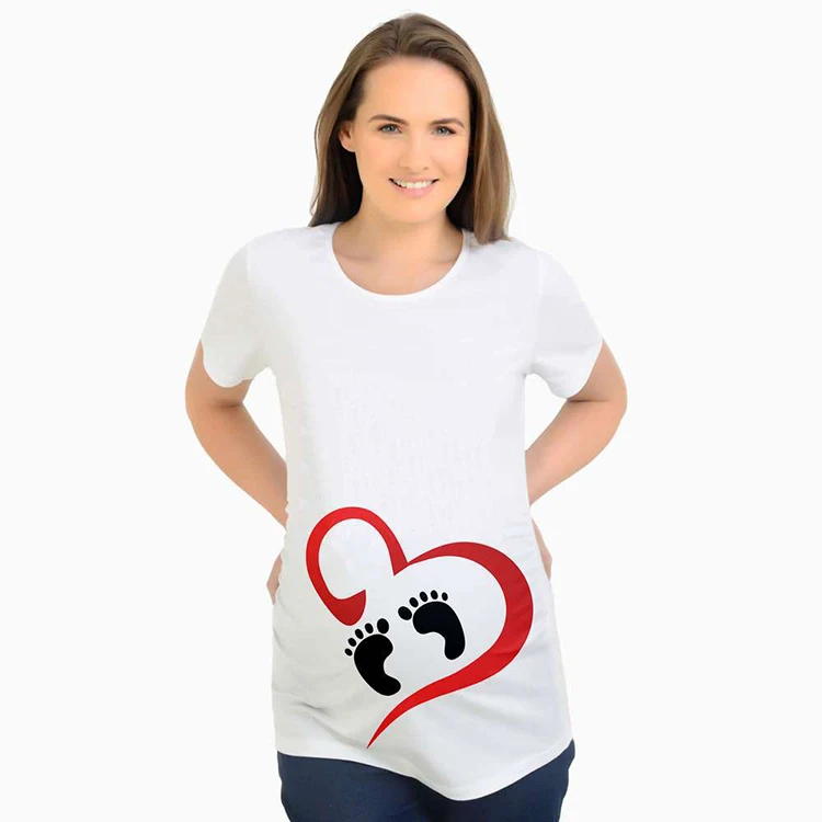 Женские футболки с героями мультфильмов; футболки для беременных; топы для малышей; Забавные футболки для беременных; хлопковая Футболка для беременных женщин; футболки