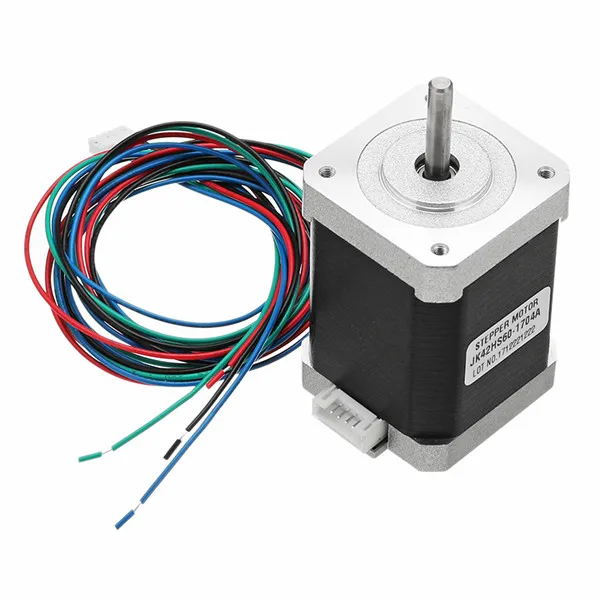 

NEMA 17 1.8 Degrees 42 Hybrid Stepper Motor 2 Phase 60mm 7.3kg.cm 1.7A Step Motor