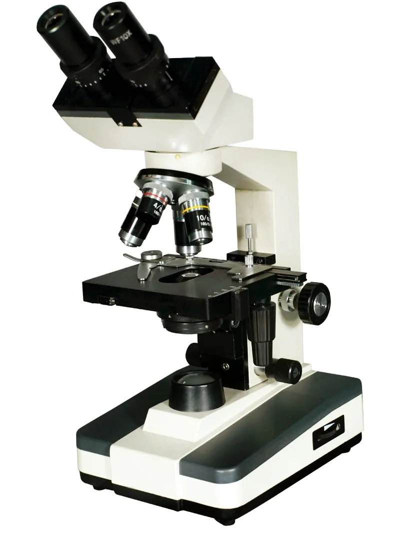 

40X 100X 400X 1000X Professional Compound Biological Binocular Microscope with Built-in Light Source