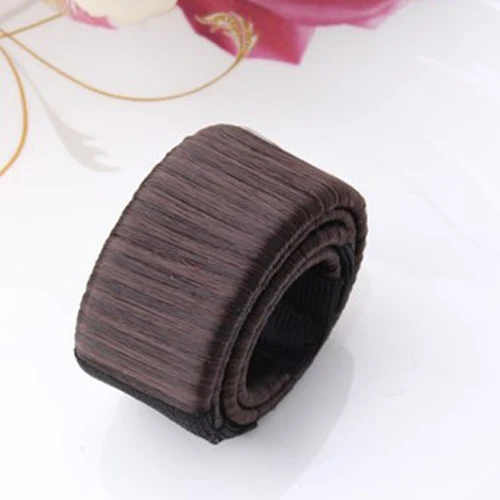 Hair Bun Maker M MISM 8,46 дюйма/21 см для женщин и девочек французский Грация бублик для волос пучок производитель бигуди диск Ролик DIY для укладки волос инструменты аксессуары - Цвет: Hair Bun Maker