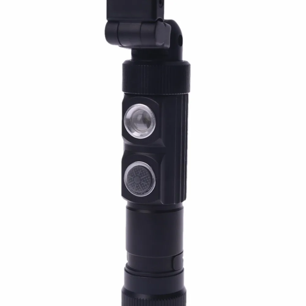 

USB Rechargeable COB Work Light Portable Outdoor Flashlight Magnetic LED Lantern With Hanging Hook Flashlights & Torches