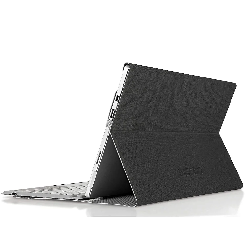 

Megoo Surface Pro 6 Folio Case Stand Cover Multi-Angle Viewing Protective Sleeve for Microsoft Surface Pro 4/5/6 New Surface Pro