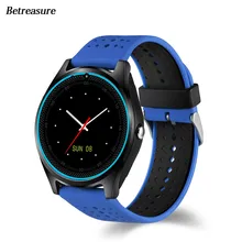 Betreasure BW25 Bluetooth Smart Watch Clock Fitness Smart Watches With Camera SIM/32G TF Card Smartwatch For Android IOS